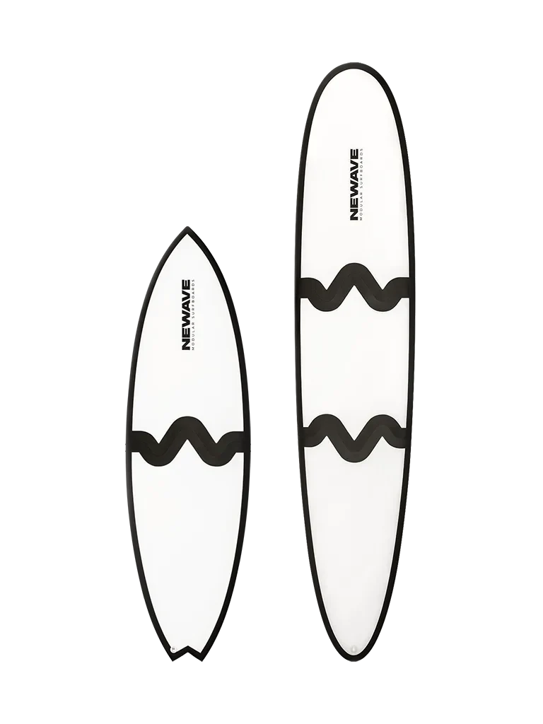 All Round Fish / Longboard + Adjustable Backpack×２